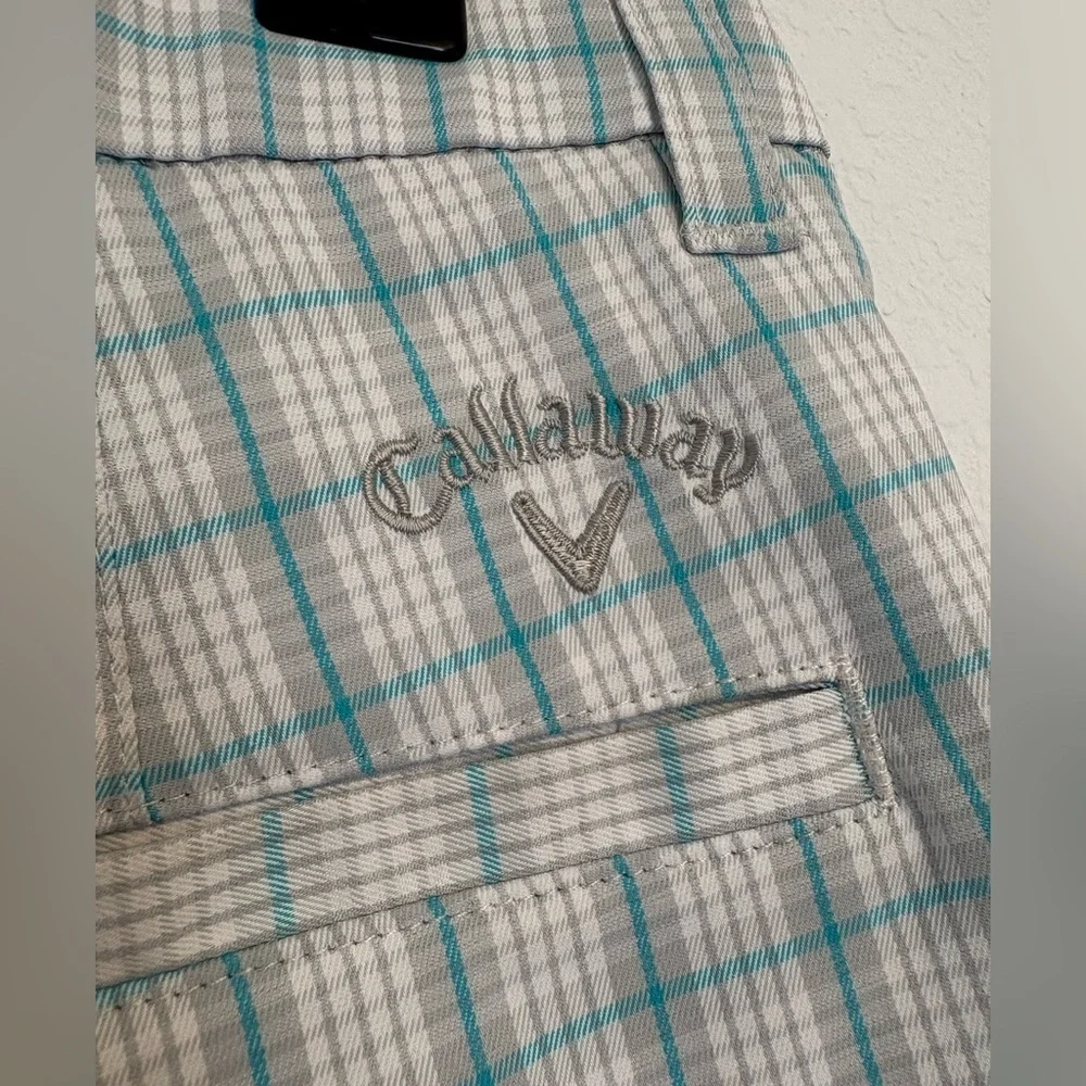 Callaway Men’s Plaid Golf Shorts